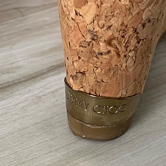 Jimmy Choo Nude Wedge - Picture 3 of 10